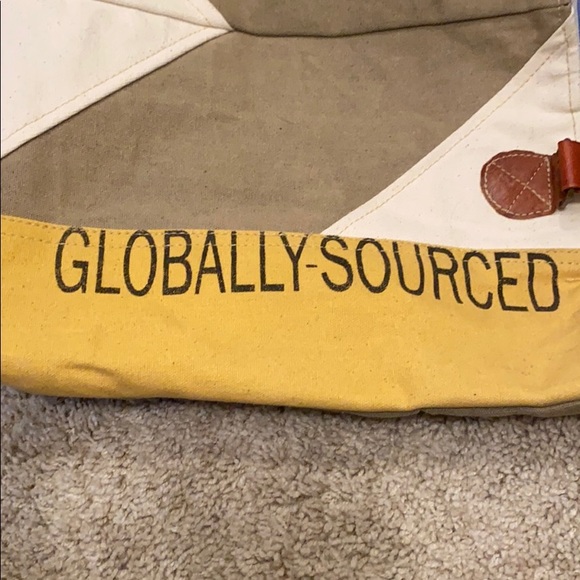 🆕K&K Canvas+Leather Handle Large Tote Bag♥️ - Picture 6 of 12